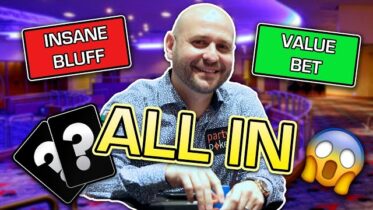 INSANE BLUFF Or VALUE BET!?